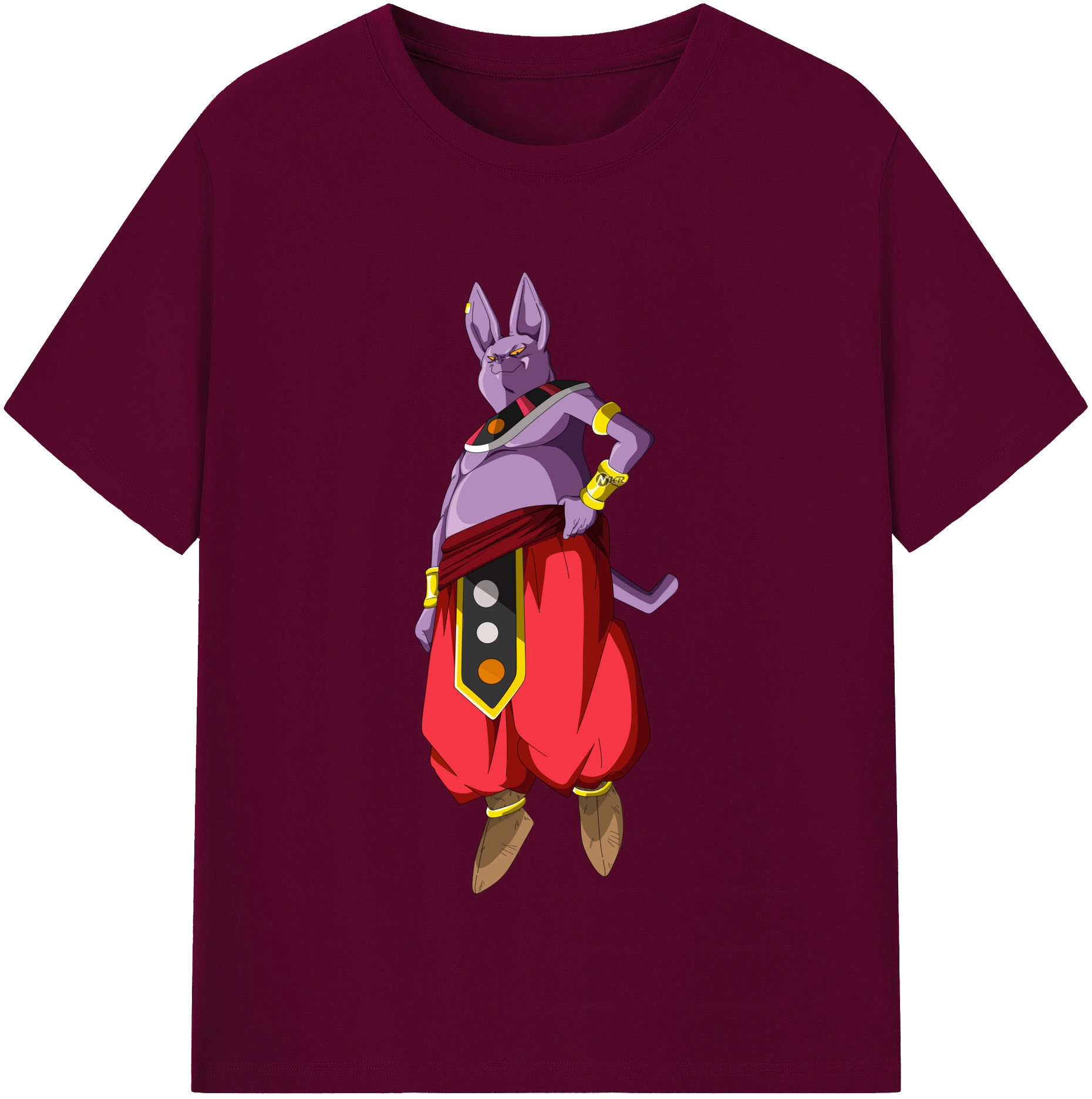 （画像用） ドラゴンボール シャンパ DRAGON BALL Champa レディースカジュアルプリントTシャツ（綿100％）